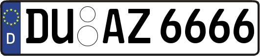 DU-AZ6666