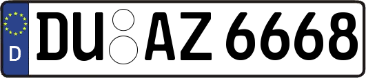 DU-AZ6668
