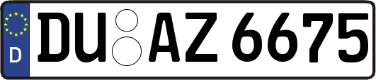 DU-AZ6675