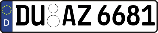 DU-AZ6681