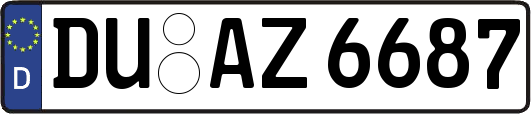 DU-AZ6687