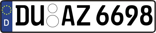 DU-AZ6698