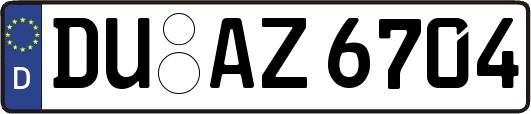 DU-AZ6704