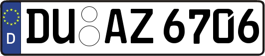 DU-AZ6706