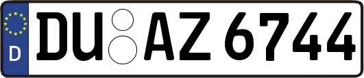 DU-AZ6744