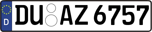 DU-AZ6757