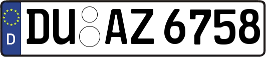 DU-AZ6758