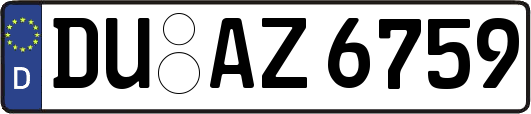 DU-AZ6759