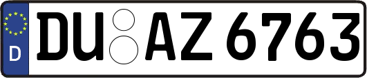 DU-AZ6763