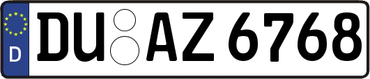 DU-AZ6768