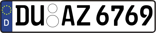 DU-AZ6769