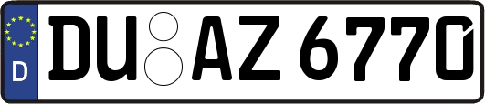 DU-AZ6770