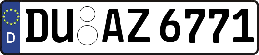 DU-AZ6771