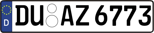 DU-AZ6773