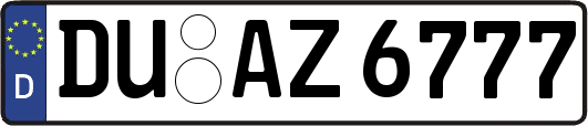 DU-AZ6777