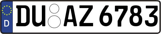 DU-AZ6783