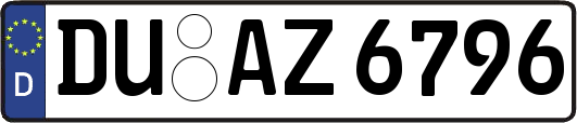 DU-AZ6796