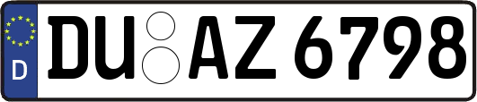 DU-AZ6798