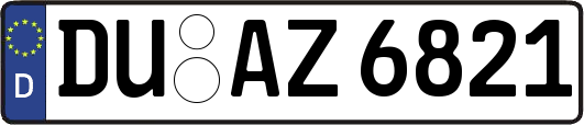 DU-AZ6821