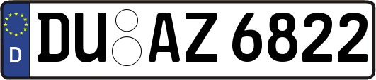 DU-AZ6822