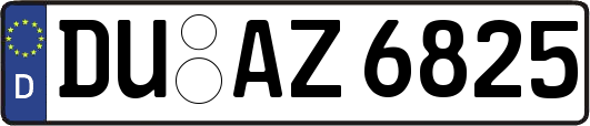 DU-AZ6825