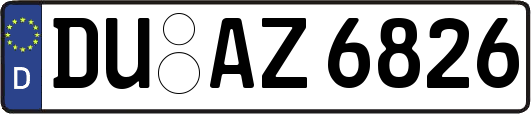 DU-AZ6826