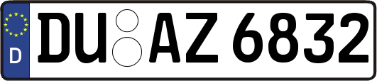 DU-AZ6832