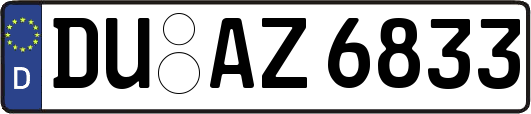 DU-AZ6833