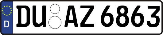 DU-AZ6863
