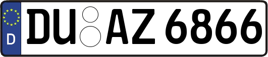 DU-AZ6866