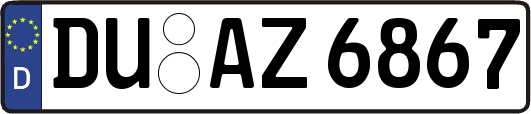DU-AZ6867