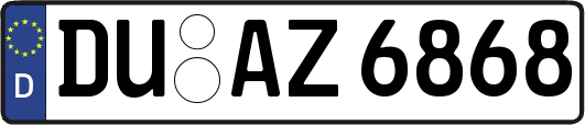 DU-AZ6868