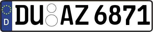 DU-AZ6871