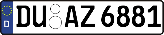 DU-AZ6881