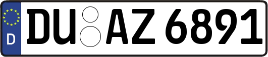 DU-AZ6891