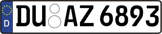 DU-AZ6893
