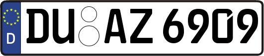 DU-AZ6909