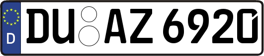 DU-AZ6920