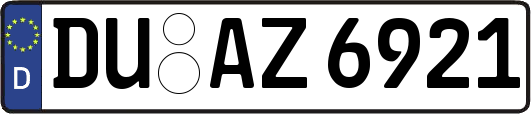 DU-AZ6921