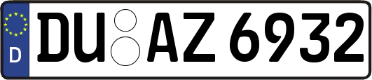 DU-AZ6932