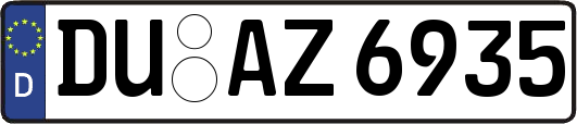 DU-AZ6935