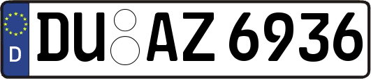 DU-AZ6936