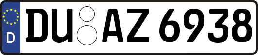 DU-AZ6938
