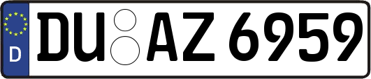 DU-AZ6959