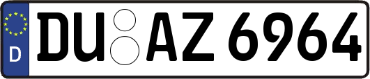 DU-AZ6964