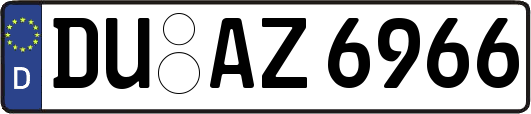 DU-AZ6966