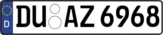 DU-AZ6968