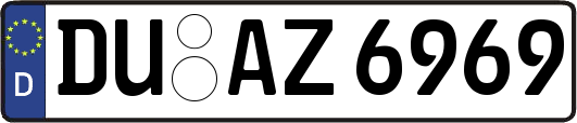 DU-AZ6969
