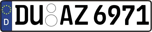 DU-AZ6971