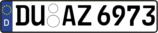 DU-AZ6973